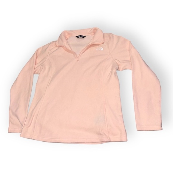 The North Face Pink Fleece Pullover LARGE EUC SALE - Picture 3 of 9